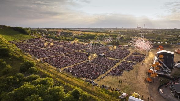 Lejrbål på Spejdernes Lejr